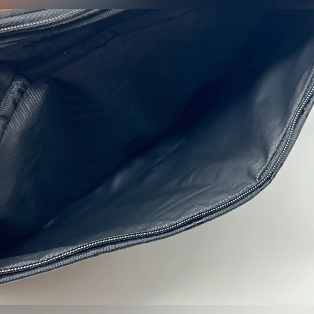 adrienne vittadini toiletry bag monogrammed black